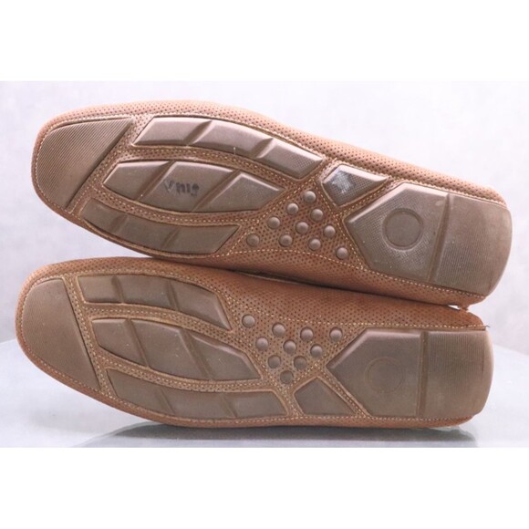 Nordstrom Shop Men's Horsebit Loafers Driving Shoes Size 13 Leather Brown - Picture 9 of 11